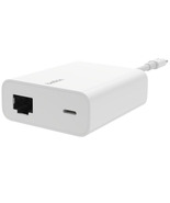 Belkin Ethernet + Power Adapter with Lightning connector - €34,43 EUR Belkin Ethernet + Power Adapter with Lightning connector - €34,43 EUR