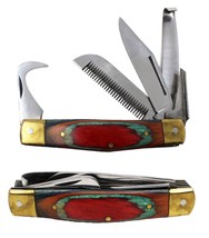 Horse Farrier Tool Lot of 2 Hoof knife Grooming Multi Function Pick Comb... - $22.76