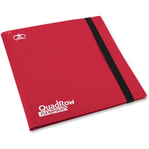 Ultimate Guard 12 Pocket QuadRow FlexXfolio Folder - Red - $62.48
