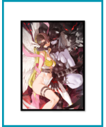 Digimon Lady Devimon &amp; Angewomon Standard 66mm X 91 mm Foil Card Sleeves... - $24.74