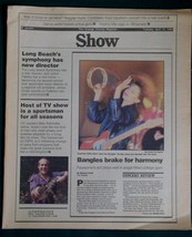 BANGLES SUSANNA HOFFS SHOW NEWSPAPER SUPPLEMENT VINTAGE 1989 - $464.80 MXN BANGLES SUSANNA HOFFS SHOW NEWSPAPER SUPPLEMENT VINTAGE 1989 - $464.80 MXN