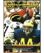 UM Michigan vs OSU Ohio State 1997 Football Program Reproduction Postcard - £3.09 GBP