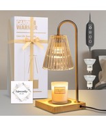 Modern Candle Warmer Lamp Electric Candle Warmer with 2/4/8H Timer &amp; Dimmer - £15.21 GBP