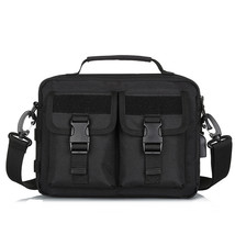 USB Charging Shoulder Bag Men&#39;s Sling Backpack Briefcase Outdoor Military Crossb - £29.41 GBP