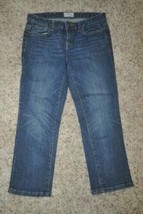 Womens Jeans AeropostaleBlue Denim Crop Pants Junior Girls-size 1/2 - £7.80 GBP