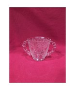 Tiffin-Franciscan JUNE NIGHT Crystal Sugar Bowl, Etched Glass Open Bowl ... - $9.50 CAD