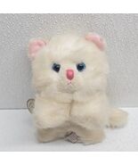 Vintage 1980 Gund Cat Twinkles Plush White Kitty Kitten Bell In Tail - $325.47 MXN
