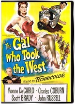 The Gal Who Took the West 1949 DVD  Yvonne De Carlo, Scott Brady, Charles Coburn - £9.31 GBP