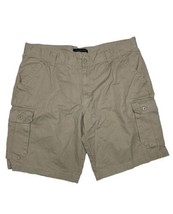 Jeffrey Banks Men Size 42 (Measure 41x11) Beige Cargo Shorts - $9.00