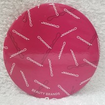 Beauty Brands Mirror HOT PINK Bobby Pins Purse Travel Makeup Round 2 3/4... - $12.99