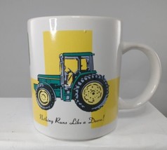 Vintage John Deere Coffee Mug Cup by Gibson Licensed  - £7.61 GBP