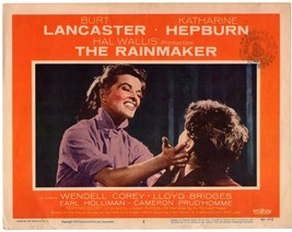 *THE RAINMAKER (1956) Katharine Hepburn Loves Depression Con Man Burt Lancaster - £39.15 GBP
