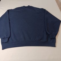 Vintage Jerzees Sweatshirt Adult Men's 3X Blue Sweater Chest 54" Made In USA image 2