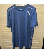 Men’s blue light weight puma T-shirt - $11.28 CAD