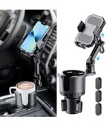 Cup Holder Phone Mount for Car Adjustable Height Long Neck Cell Phone Cr... - £54.60 GBP