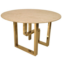 American Brass and Marble Center Table, Coffee Table, Side Table, Modern Coffee  - £10,391.62 GBP