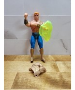Vintage 1988 MOTU The New Adventures of He-Man With Shield &amp; Chest Armor... - €25,78 EUR
