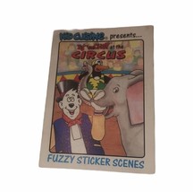 Kid Cuisine BJ &amp; The Chef Circus Fuzzy Sticker Scenes Booklet  1994  - $2.87