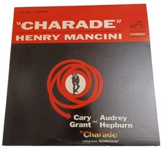 CHARADE 1963 Soundtrack Henry Mancini Vtg Vinyl LP  LSP-2755 Stereo VG / VG+ - £6.18 GBP