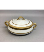 Haviland Limoges Round Covered Vegetable Dish W/ Gold Trim - # 32681 - $47.21 CAD