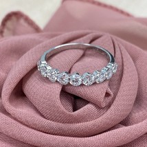 1 Karat Kunstdiamanten Grown Diamant Ehering 9 Steine 14k Gold Jubiläum ... - $7,344.37 MXN+