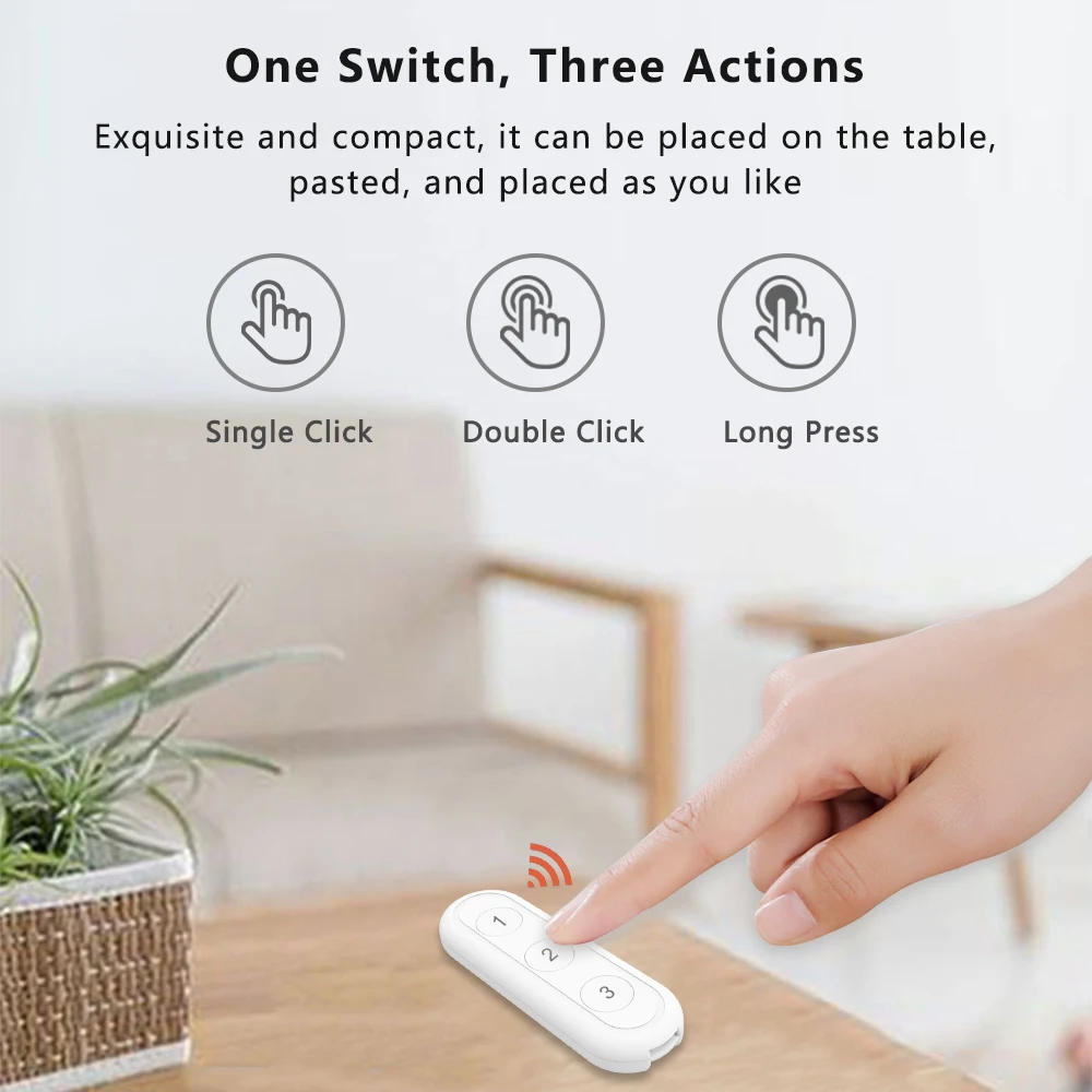 House Home ZigBee 3.0 Wireless 12 Push Aon Remote Tuya Scene Automation Control  - $43.00