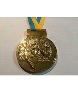 HOCKEY WORLD CHAMPIONSHIPS Souvenir GOLD medal TEAM USA CANADA RUSSIA SW... - £15.75 GBP