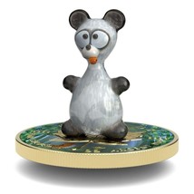 1 Oz Silver Coin 2022 $5 Canada Maple Leaf Murano Glass Series - Panda Bear - £125.31 GBP