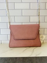 Urban Expression “EVE’ Vegan Leather Crossbody Bag 11506-Blush NEW B - £31.14 GBP