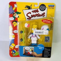 Simpsons Daredevil Bart Original 2002 Playmates Figure Sealed Unopened Package - $12.59