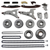 Camshaft Adjuster Timing Chain Kit For Mercedes Benz M276 AMG W212 A207 3.0 3.5L - £291.93 GBP
