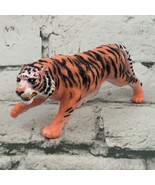 Playskool Vintage 1990 Tiger Figure Plastic Orange Black - $6.92