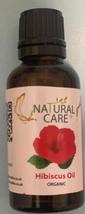 Organic Hibiscus, Hibiscus sabdariffa,  Oil 10ml pure in a glass bottle - $5.00