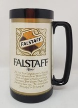 Vtg Falstaff Beer Thermo-Serv insulated Plastic Stein Mug Westbend W5 - £23.97 GBP