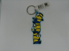 Universal Studios Despicable Me Minions Ladder Banana Silicone Rubber Keychain - £12.10 GBP