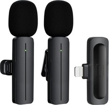 Pgdlof Wireless Lavalier Microphone For Iphone, Ipad - Professional Video - £31.34 GBP