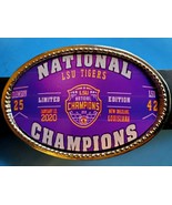 LSU TIGERS 2019 NCAA Champions Buckle - NEW! - $319.48 MXN