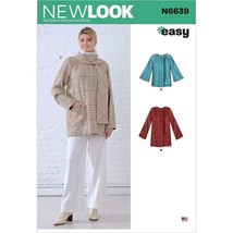 New Look Sewing Pattern N6639 Poncho and Jackets Misses Size 6-24 - £9.16 GBP