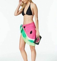 Collection XIIX 18 Watermelon Beach Cover Up Wrap with Wristlet Pouch, One Size - £10.99 GBP