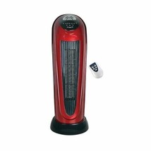 Optimus H-7328 Portable 22&quot; Oscillating Tower Heater Digital Temperature Readout - £59.76 GBP