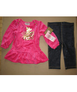Juicy Couture Baby Legging 2 Piece Set Haphazard 18-24 months - $752.48 MXN