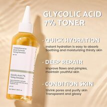 Glycolic Acid 7% Toner, Glycolic Acid Toning Solution, Exfoliates Serum ... - €12,84 EUR