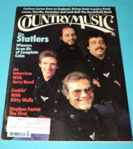 Country Music Magazine Mar. &#39;81 ~ Statler Bros. Jerry Reed, Carlene Cart... - £10.20 GBP