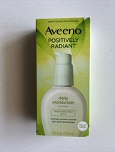 Aveeno Positively Radiant Skin Daily Moisturizer SPF 15 4oz Discontinued - £15.79 GBP