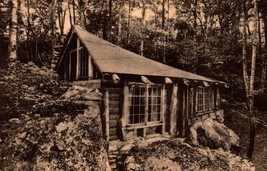Rppc Postcard Bayley CABIN- Long Trail Lodge Rutland Vermont-BK48 - £5.88 GBP