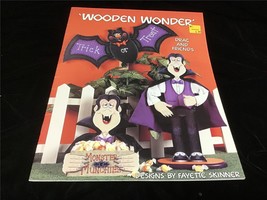 Wooden Wonders Halloween &amp; Fall Decorative Painting Craft Pattern Book - £8.97 GBP