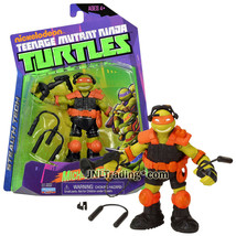 Year 2013 Teenage Mutant Ninja Turtles Tmnt 5" Figure Stealth Tech Michelangelo - $34.99