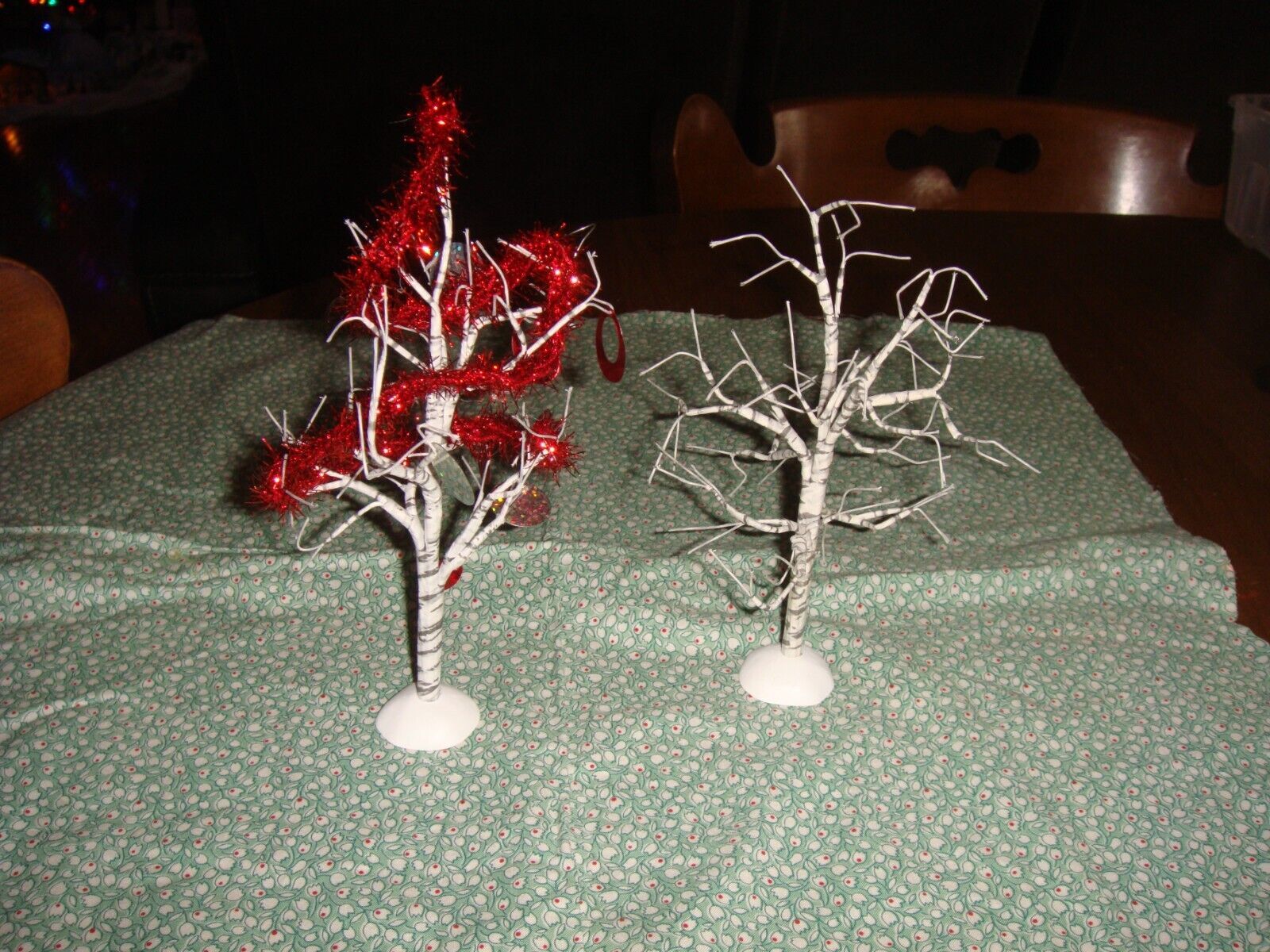 Dept 56 Village Birch Trees Set Of 2 - $25.99