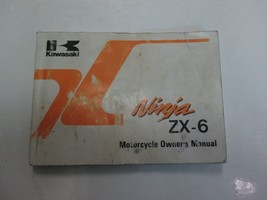 1994 Kawasaki Ninja ZX-6 Motorcycle Owners Manual Water Damage Worn Factory - £9.49 GBP