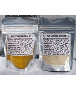 BUY 2 GET 1 FREE Microworm Vinegar EEL Culture Starter Bundle Huge Live ... - $13.09+